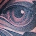 Tattoos - victorian filigree eye - 57693